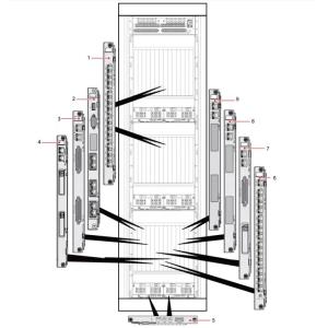 SWIA0 03052366 CN21SWIA0 OSTA2.0 ,Swtich Unit Interface,(8 Base GE + 8Fabric GE)
