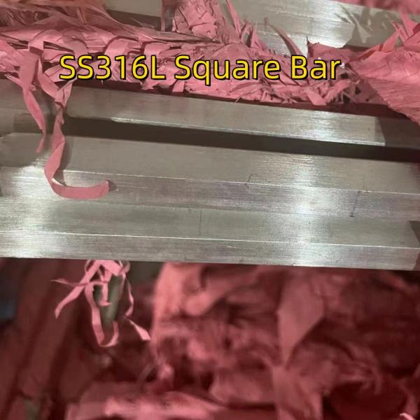 Quality 10 X 10 Mm X 3 M Long SS Square Solid Bar Highly Polished Finish And Grade 316/316L wholesale