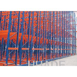 1200x800 Pallet 13000Kg Teardrop 2000mm Radio Shuttle Racking System