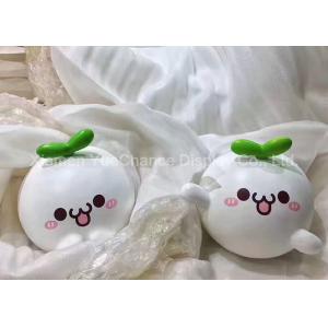 White Color Fiberglass Cartoon Character Statues For Mall Decorations