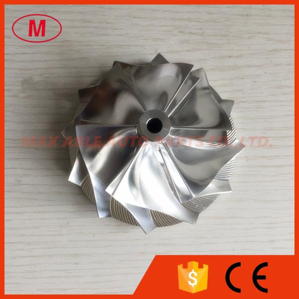 Quality TD05H 451470-0001 66.65/84.00mm 6+6 blades high performance turbo milling/aluminum 2618/billet compressor wheel wholesale