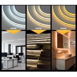 0.15kg IP20 COB 480 LED/M DC24V DC12V Spotless and Uniform LED Strip Light CE