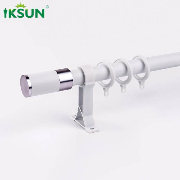 Quality New Smooth Mute Curtain Rods Aluminum Roman Rods And Rails Accessories wholesale