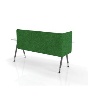 100% Polyester Fiber Desk Acoustic Screens Reduce Noise Visual Distractions