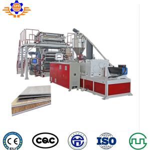 1000kg/H Spc Flooring Production Line Pvc Floor Making Machine Twin Screw