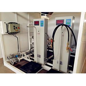 10CBM / 10000 Liters Gas LPG Tank With Dispenser Equipments And Scales