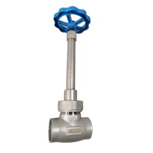 China Manual Operation Stainless Steel DN40 Cryogenic Globe Valve on sale