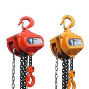 Durable Hardened Steel Manual Chain Block Hoist 8 Ton Sealed Roller Bearings