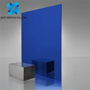2mm to 8mm Coloured Mirror Glass Wall Custom Size Shape Color