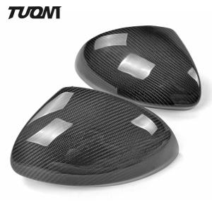 Casing Cap Carbon Fiber Rearview Mirror Covers VW Beetle CC Eos Passat Jetta