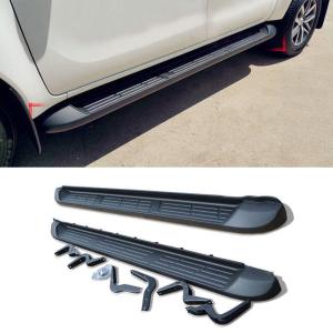 China OEM Manufacturer Wholesale 4x4 Aluminum Side Step Running Board For Toyota Hilux Revo With Brackets on sale