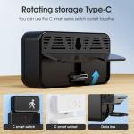 WiFi Human Presence Sensor 24GHz with Tuya APP Control, Breathing Light, and