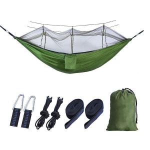 Camping Hammock with Mosquito Net, Hammocks with 13ft Tree Straps Carabiners,