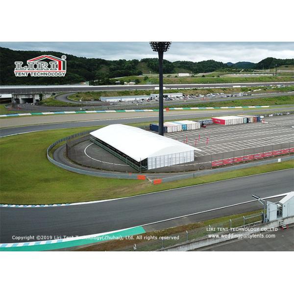 Quality Self - Cleaning Outdoor Event Tents 15x40m With Luxury ABS Panel Around And Lining wholesale