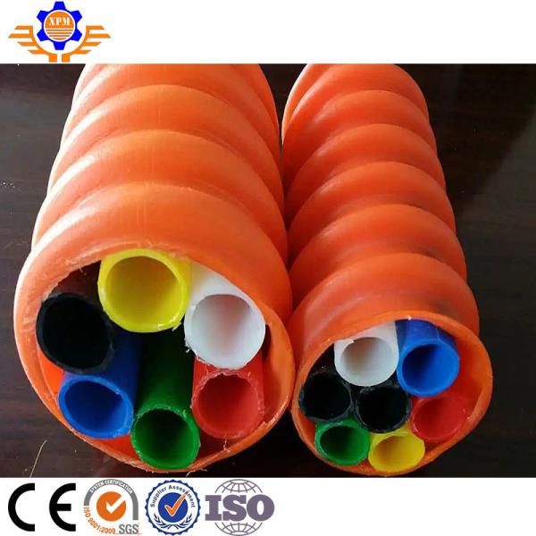 50 - 200mm PE Pipe Extrusion Line For Plastic Single Wall Corrugated Pipe Machine