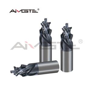 Solid Carbide Left Hand End Mills High Precision Form End Mill OEM For Steel