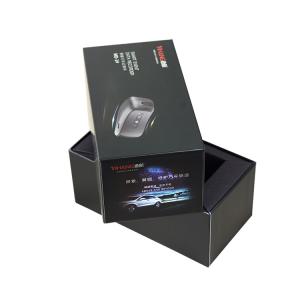 150x150mm Custom Printed Paper Boxes , Metallic Paper Packaging with plastic