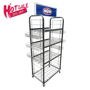 Potato Chip Shelf Biscuit Display Chocolate Store Snack Stand