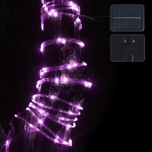 Fairy Copper Wire Solar LED String Lights Colorful IP67 Waterproof For Garden