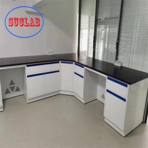 School Socket Multi - Functional Custom Lab Bench With Splash - Proof Box