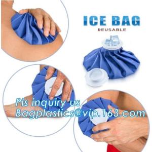 Ice Bag Packs - Set of 3 Hot & Cold Reusable Ice Bags Size 6, 9 and 11 inch - No
