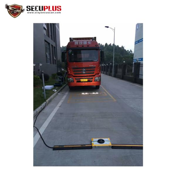 RoHS Permanent Undercarriage Vehicle Scanner System For Checkpoint / Shopping /