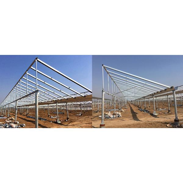 Agriculture Greenhouse Solar System Customized Color Corrosion Resistance