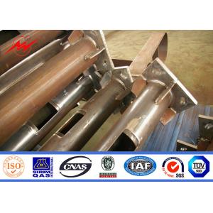 30m octagonal high mast pole for park lighting with lifting system