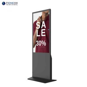 Free Standing 49inch Digital Touchscreen Totem with 1920x1080 Resolution and