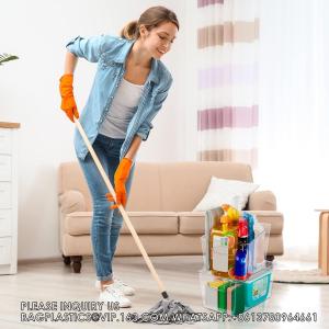 Clear Pantry Storage Organizer Bins, Storage Containers With Handle For Kitchen