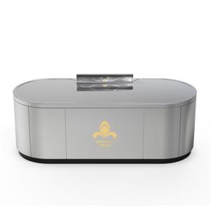 Customizable Teppanyaki Grill Table with Optional Smoke Exhaust