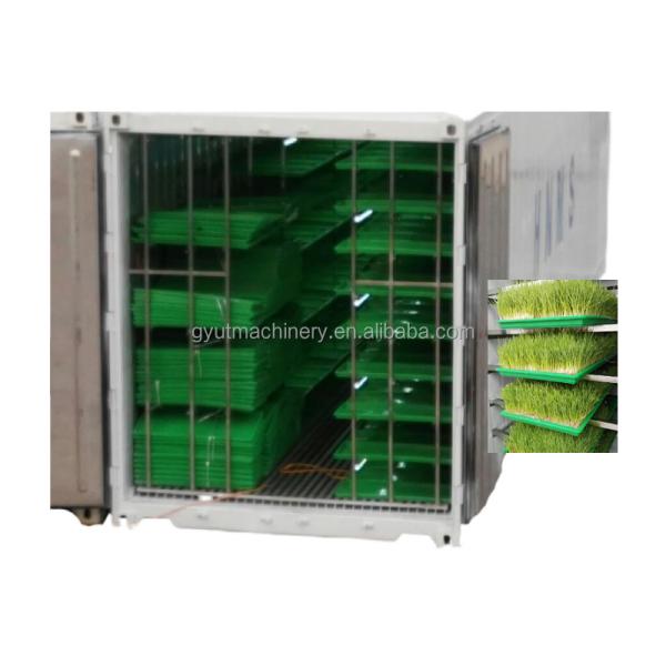 1500KG Per Day Automatic Animal Fodder Sprout Container Hydroponic Barley