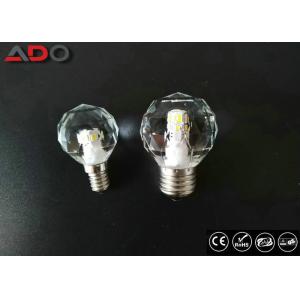 6000k 4.3w Crystal Led Candle 80ra 430lm Ip20 High Sensitivity With E27 Base