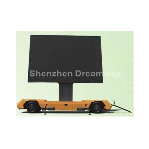 PH10 RGB 16KW Waterproof Mobile LED Display screen 7500 nits For Vehicle / Van
