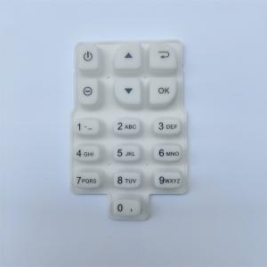 Cheap Custom Made Silicone Button Rubber Keypad For Home Appliance for sale