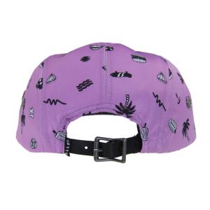 Customizable All Over Printed 5 Panel Camping Baseball Cap For Summer