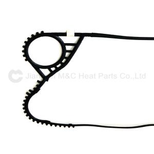 PLC Controller Basco Heat Exchanger Gasket Polished Surface Alarming Function