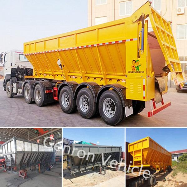 60T Dump Semi Trailers