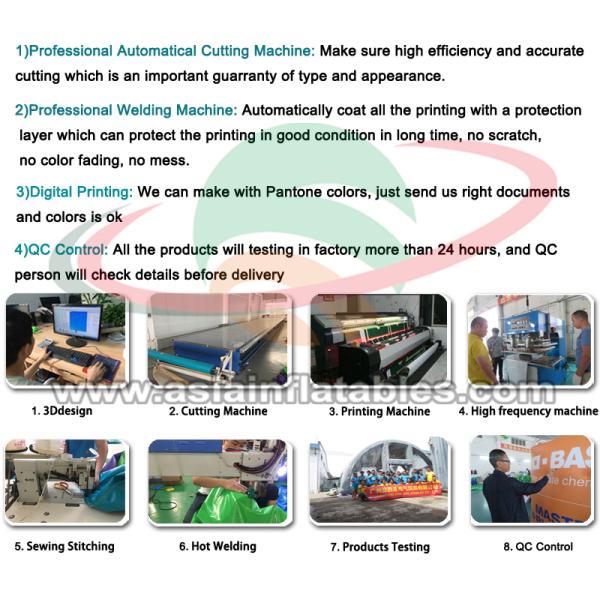 Festival Advertising Inflatables Flower Wedding Decoration With LED Changing Light