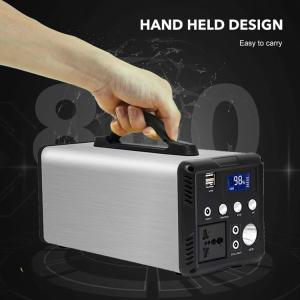 Off Grid Portable Power Station Generator 220V 500W With LiFePO4 Battery