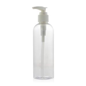 Transparent 250ml Plastic Pump Bottle Lightweight and Impact Resistant