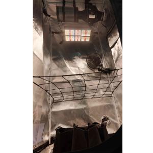 Hydroponic System Small Plant Tent 60*60cm Complete Kit LED Grow Light Wifi