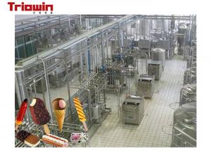 China High Power Dairy Processing Line Soft Ice Cream Manufacturing Equipment on sale