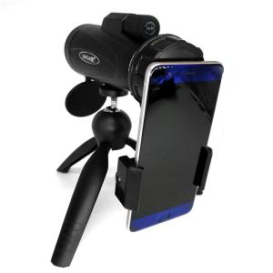 12x50 16x52 High Power Cell Phone Monocular Waterproof For Sporting Concert