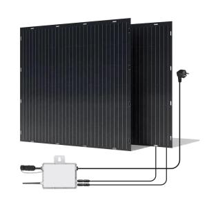 Semi Flexible Balcony Solar System Panel Adjustable Monocrystalline Silicon Type