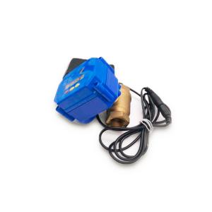 DN32 Thermostatic Tempering Valve , Mini Motorized Water Temp Mixing Valve