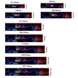 24inch-58.4inch Touch screen lcd advertisement display digital signage