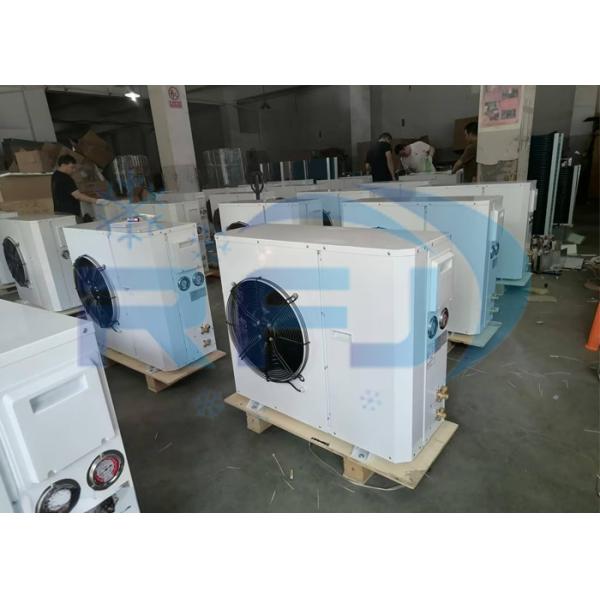 Quality Single Fan Outer Rotor Box Type Unit Medium-High Temperature Refrogeration Condensing Unit R404A R22 wholesale