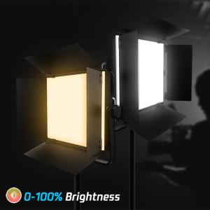 Gl Series Rgb Video Panel Light Ac 220v Led Studio Lights 12000lm Wireless Dmx