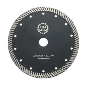 180mm Turbo Diamond Saw Blade for Cutting and Grinding Tools on Ceramics Marble